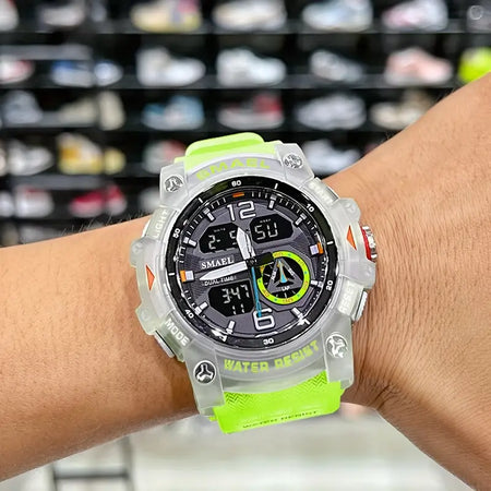 Montre de Sport jaune fluo Homme et Femme